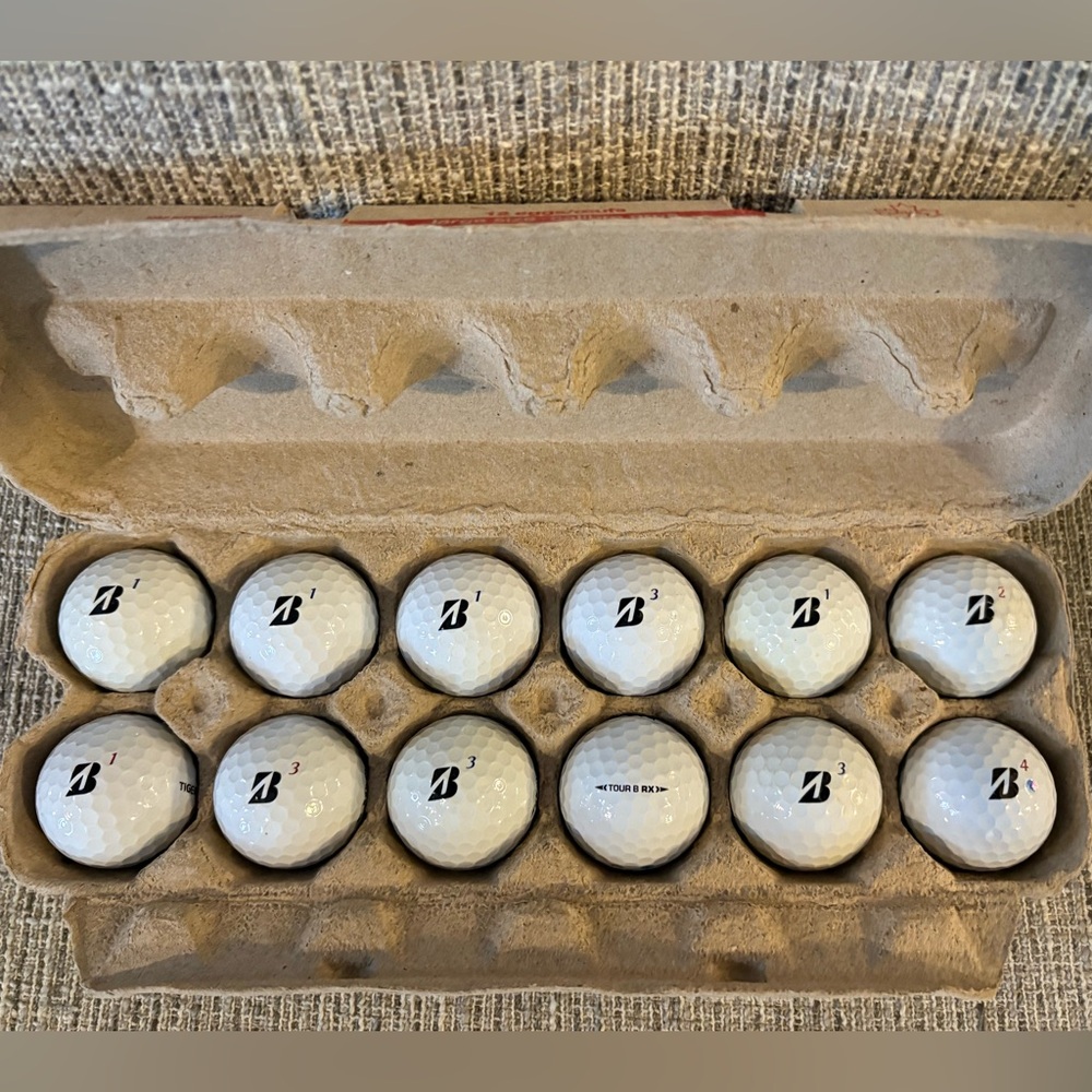Bridgestone Tour Used Golf Balls - Grade 4A